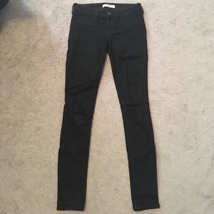 Black Hollister Skinny Jeans - Size 1 / w 25